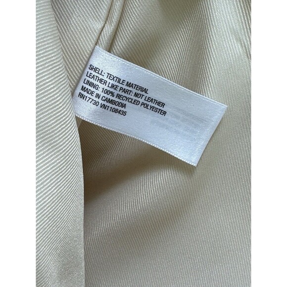 A New Day Quilted Shopper Tote Shoulder/Handbag/Purse w/Magnetic Closure Beige - Picture 8 of 14